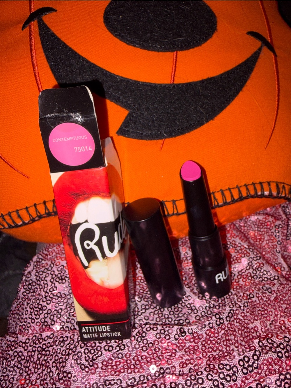 RUDE Cosmetics Attitude Matte Lipstick — Contemptuous Pink Shade